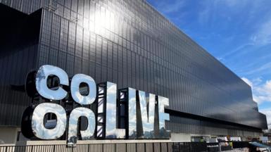 Co-op Live arena up in Manchester