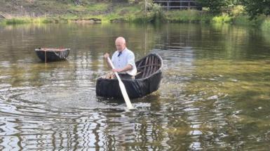 Jeremy ag iomradh na curaich 