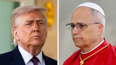 Trump and Pope Leo