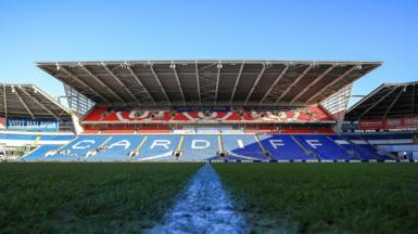 A view of Cardiff City Stadium