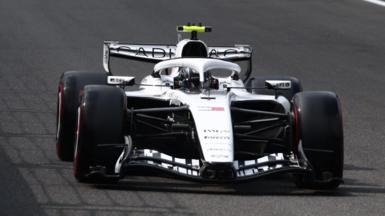 Cadillac's Valtteri Bottas on track during the 2026 Belgian Grand Prix