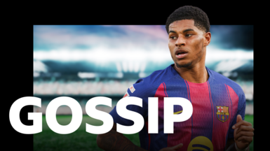 Marcus Rashford and the BBC Sport gossip logo