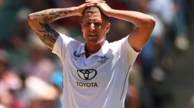 England fast bowler Brydon Carse