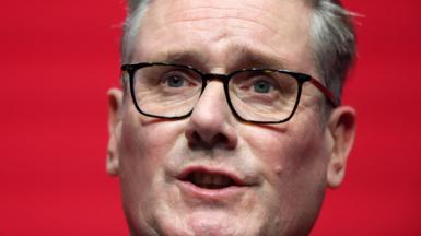 A close-up picture of Keir Starmer