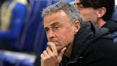 Luis Enrique of PSG