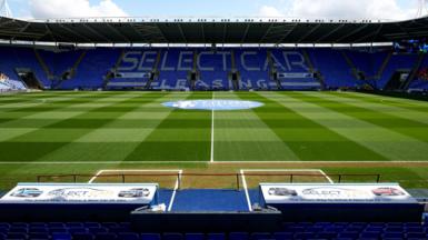 A general view of the pitch and a stand inside Reading's Select Car Leasing Stadium