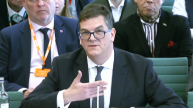 Olly Robbins at the select committee