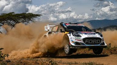 World Championship Rally in Kenya