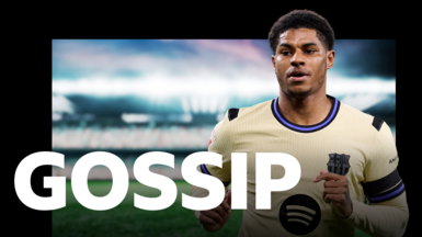 Marcus Rashford on a BBC Sport gossip template
