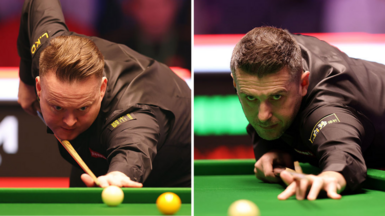 Shaun Murphy and Mark Selby