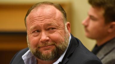 File image of Infowars founder Alex Jones