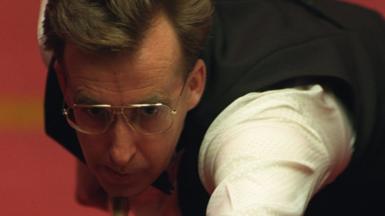 Terry Griffiths takes a shot