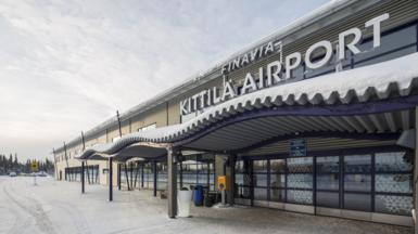 File photo of Kittila airport in Finland's Lapland region.