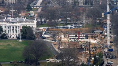Construction at the White House
