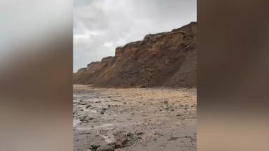 Cliff collapse