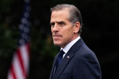 Hunter Biden seen at a White House event