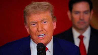 File image of US President Donald Trump