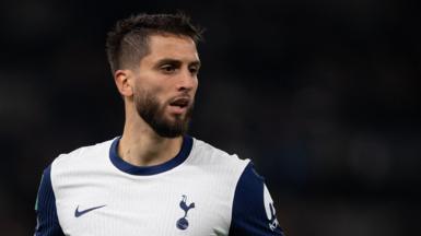 Tottenham midfielder Rodrigo Bentancur