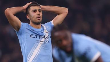Manchester City midfielder Rodri