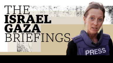 The Israel Gaza Briefings - Lucy Williamson