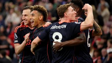 Nottingham Forest celebrate