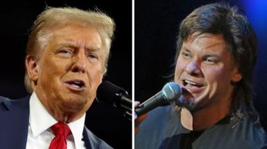 Donald Trump and Theo Von