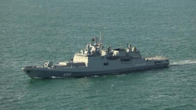 Russian frigate Admiral Grigorovich