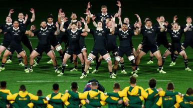 New Zealand haka v South Africa