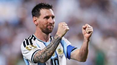 Argentina's Lionel Messi