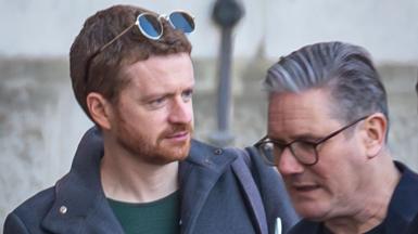Morgan McSweeney pictured alongside Sir Keir Starmer