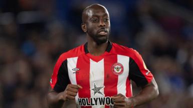 Brentford forward Yoane Wissa