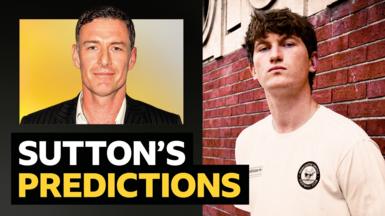 Sutton's predictions v singer-songwriter Andrew Cushin