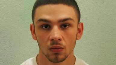 A mugshot of Jake Fahri.