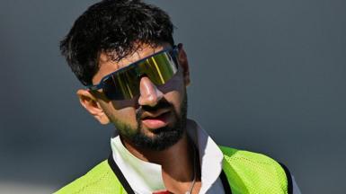 England spin bowler Shoaib Bashir