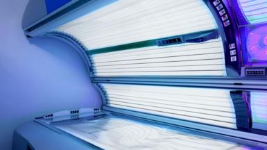 Picture of a sunbed