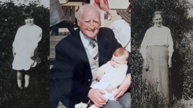 Mona, John a Catherine MacKenzie 