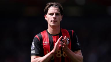 Alex Scott playing for Bournemouth