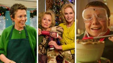 Olivia Coleman, Amandaland and Finding Father Christmas stills for Chritamas TV