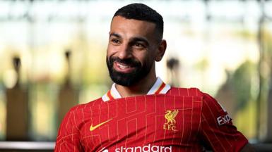 Mohamed Salah smiling