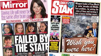 Composite of Daily Mirror and Daily Star