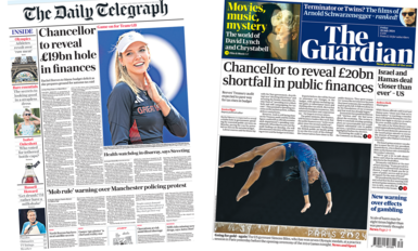 Daily Telegraph and the Guardian