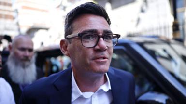 Newly elected Member of Parliament for Makerfield Andy Burnham arrives in Westminster, London, Britain, 22 June 2026.