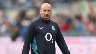 England head coach Steve Borthwick looks on before the Six Nations meeting with Italy on 7 March 2026