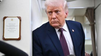 US President Donald Trump