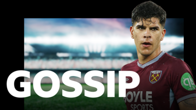 Mateus Fernandes on a BBC Sport gossip template