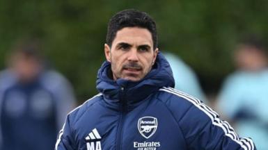 Arsenal manager Mikel Arteta