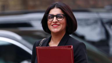 Home Secretary Shabana Mahmood