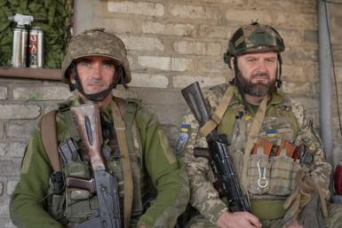 Soldiers in Pokrovsk