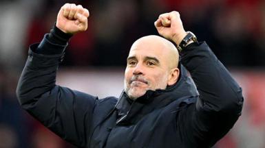 Man City boss Pep Guardiola