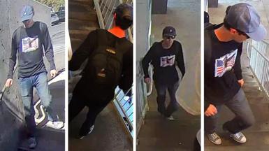 images of person sought released by FBI